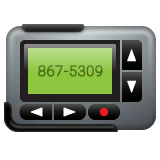 pager Emoji whatsapp