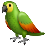 Parrot Emoji on WhatsApp