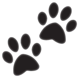paw-prints Emoji whatsapp