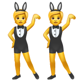 people-with-bunny-ears Emoji whatsapp