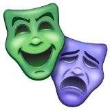 performing-arts Emoji whatsapp