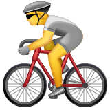 person-biking Emoji whatsapp