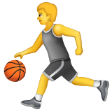 person-bouncing-ball Emoji whatsapp