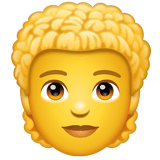 🧑‍🦱 Person: Curly Hair Emoji on WhatsApp