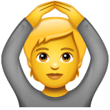 🙆 Person Gesturing OK Emoji — Meaning, Copy & Paste