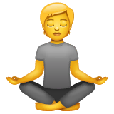 person-in-lotus-position Emoji whatsapp