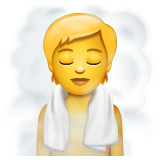 person-in-steamy-room Emoji whatsapp