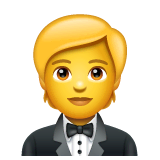 🤵 Mann im Anzug Emoji auf WhatsApp