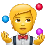 🤹 Person Juggling Emoji on WhatsApp