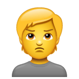 person-pouting Emoji whatsapp