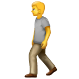 person-walking Emoji whatsapp