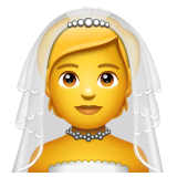person-with-veil Emoji whatsapp