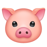 pig-face Emoji whatsapp