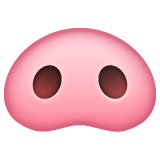 pig-nose Emoji whatsapp