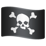 pirate-flag Emoji whatsapp