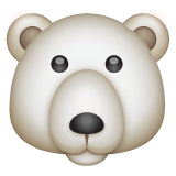 polar-bear Emoji whatsapp