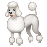poodle Emoji whatsapp