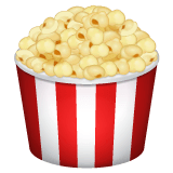 Popcorn Emoji on WhatsApp