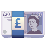 pound-banknote Emoji whatsapp