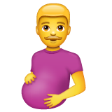 pregnant-man Emoji whatsapp