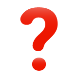 question-mark Emoji whatsapp