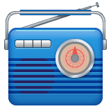 radio Emoji whatsapp