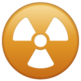 radioactive Emoji whatsapp
