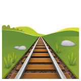 Eisenbahngleis Emoji WhatsApp