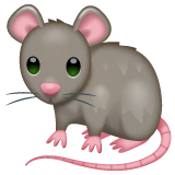 rat Emoji whatsapp