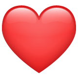 red-heart Emoji whatsapp