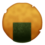 rice-cracker Emoji whatsapp