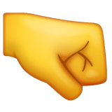 🤜 Right-Facing Fist Emoji on WhatsApp