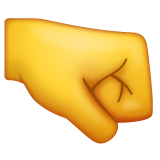right-facing-fist Emoji whatsapp