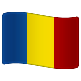 Flagge von Rumänien Emoji WhatsApp