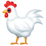 rooster Emoji whatsapp
