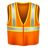 Safety Vest Emoji on WhatsApp