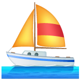 sailboat Emoji whatsapp