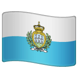 Flag: San Marino on WhatsApp