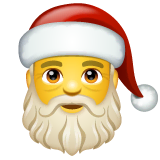 santa-claus Emoji whatsapp