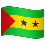 sao-tome-principe Emoji whatsapp