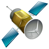 satellite Emoji whatsapp