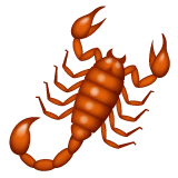 scorpion Emoji whatsapp