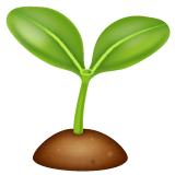 seedling Emoji whatsapp