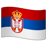 🇷🇸 Bandiera della Serbia Emoji su WhatsApp