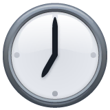 seven-oclock Emoji whatsapp