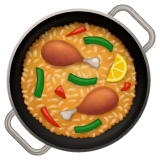 shallow-pan-of-food Emoji whatsapp