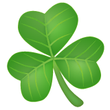 shamrock Emoji whatsapp
