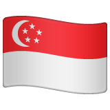 Flagge von Singapur Emoji WhatsApp