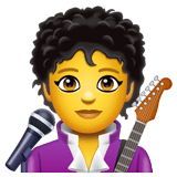 singer Emoji whatsapp