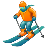 skier Emoji whatsapp
